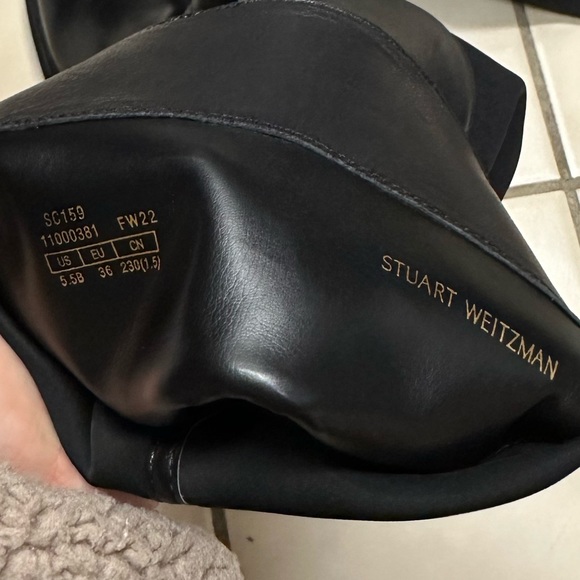 NEW Stuart Weitzman 5050 OTK Over the Knee Boots - Picture 9 of 12